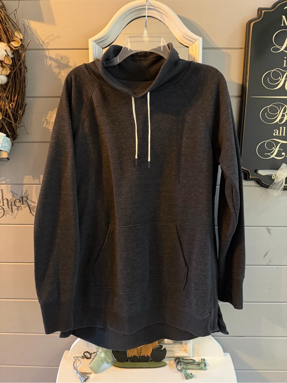 Cowl NeckSweatshirt - Classic Casual